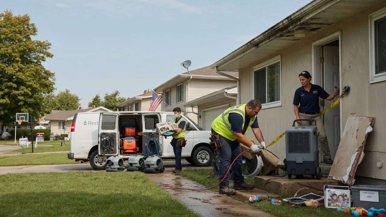 Water Damage Restoration in Wichita, KS near me